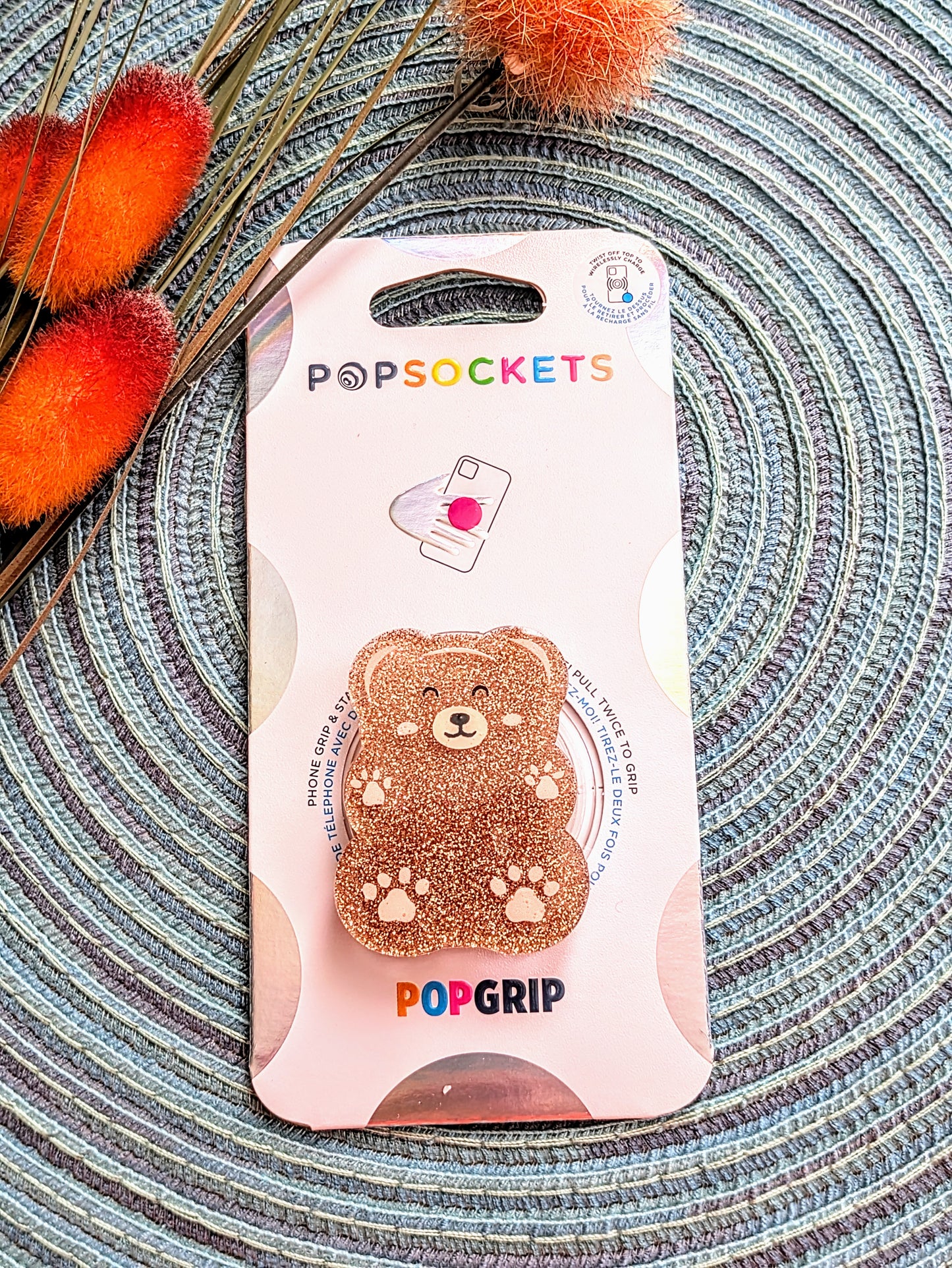 Gummy Bear Acrylic Design - Popsocket