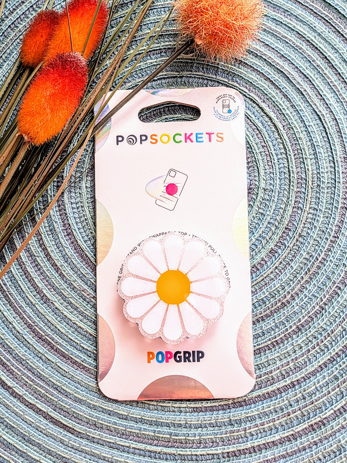 Daisy Acrylic Design - Popsocket