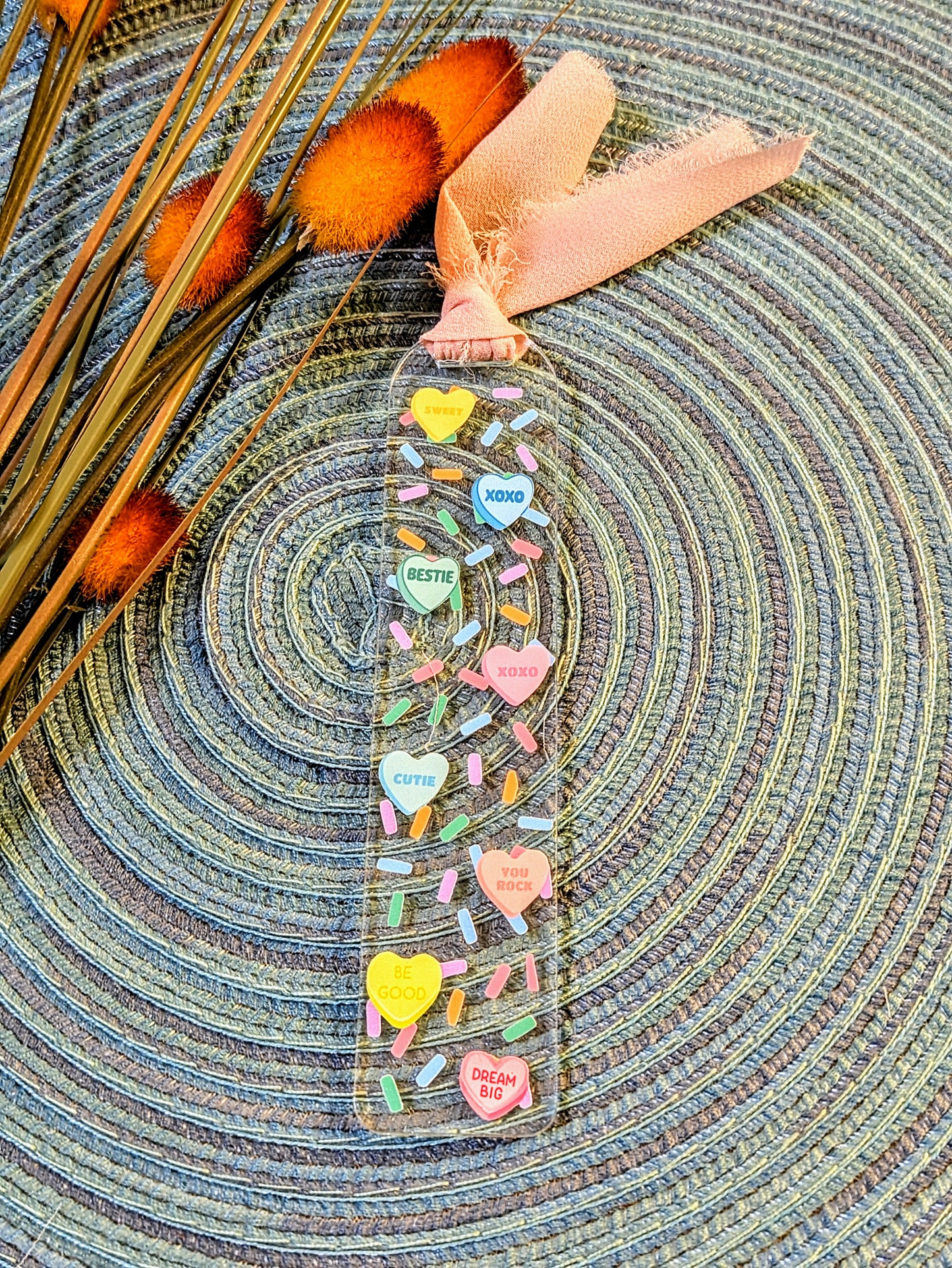 Candy Hearts & Sprinkles - Bookmark
