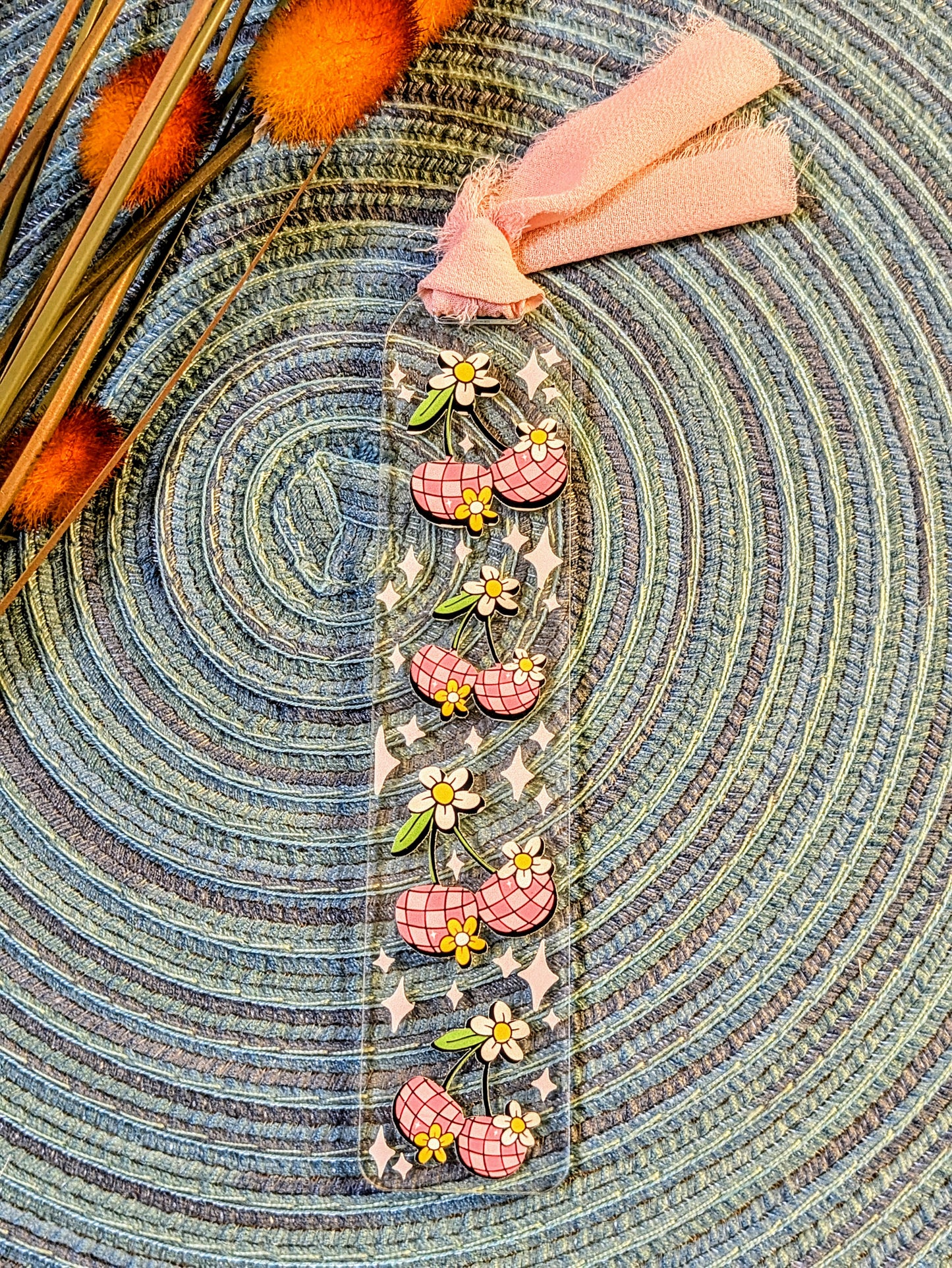 Disco Ball Cherries - Bookmark