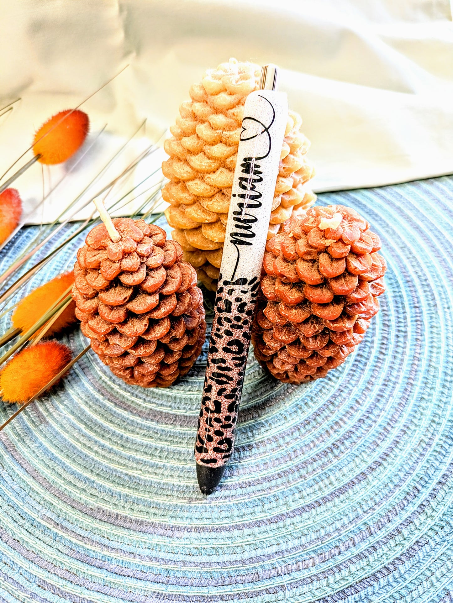 Gold Diamond Leopard Print