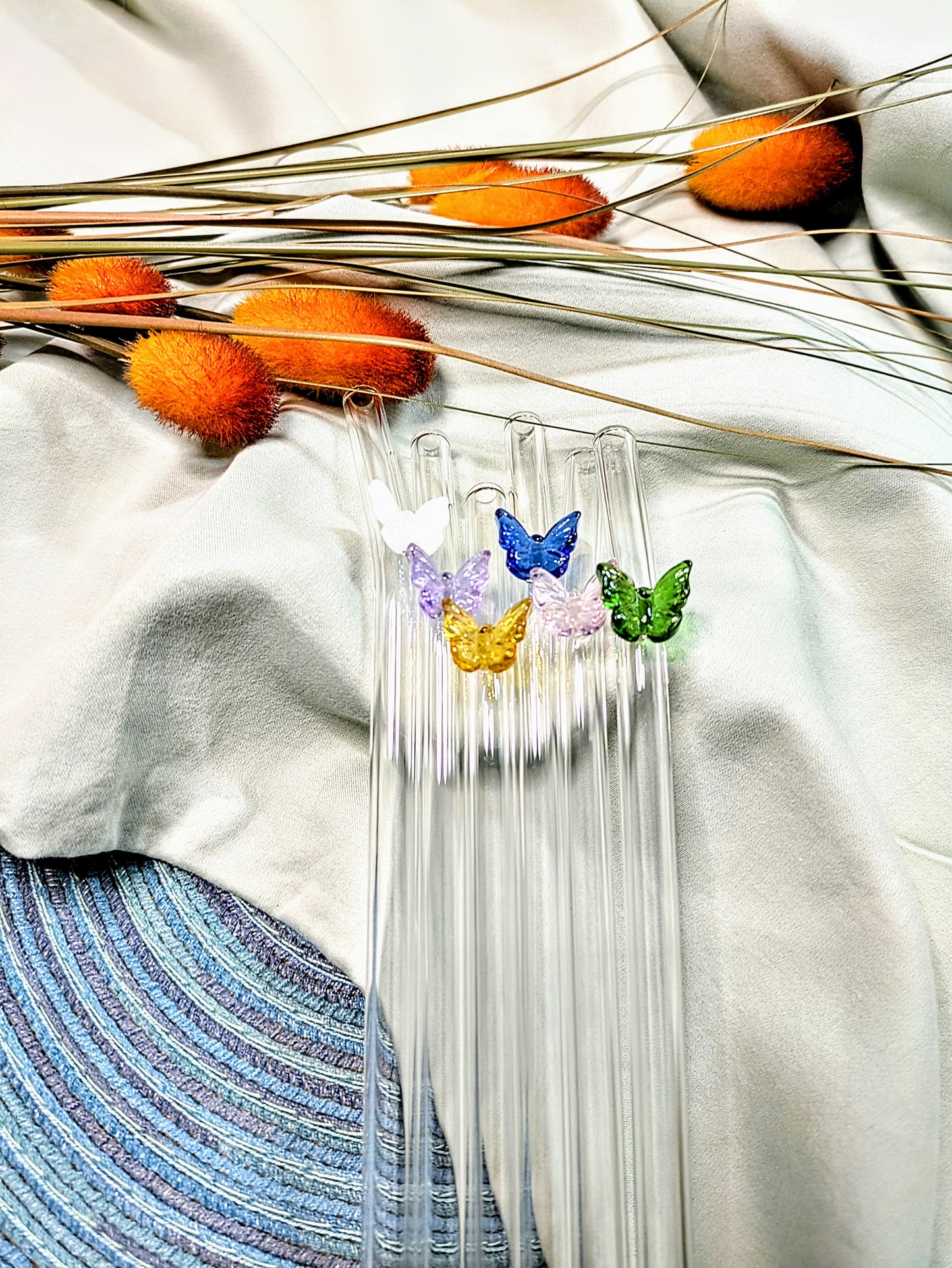 Butterfly Straws