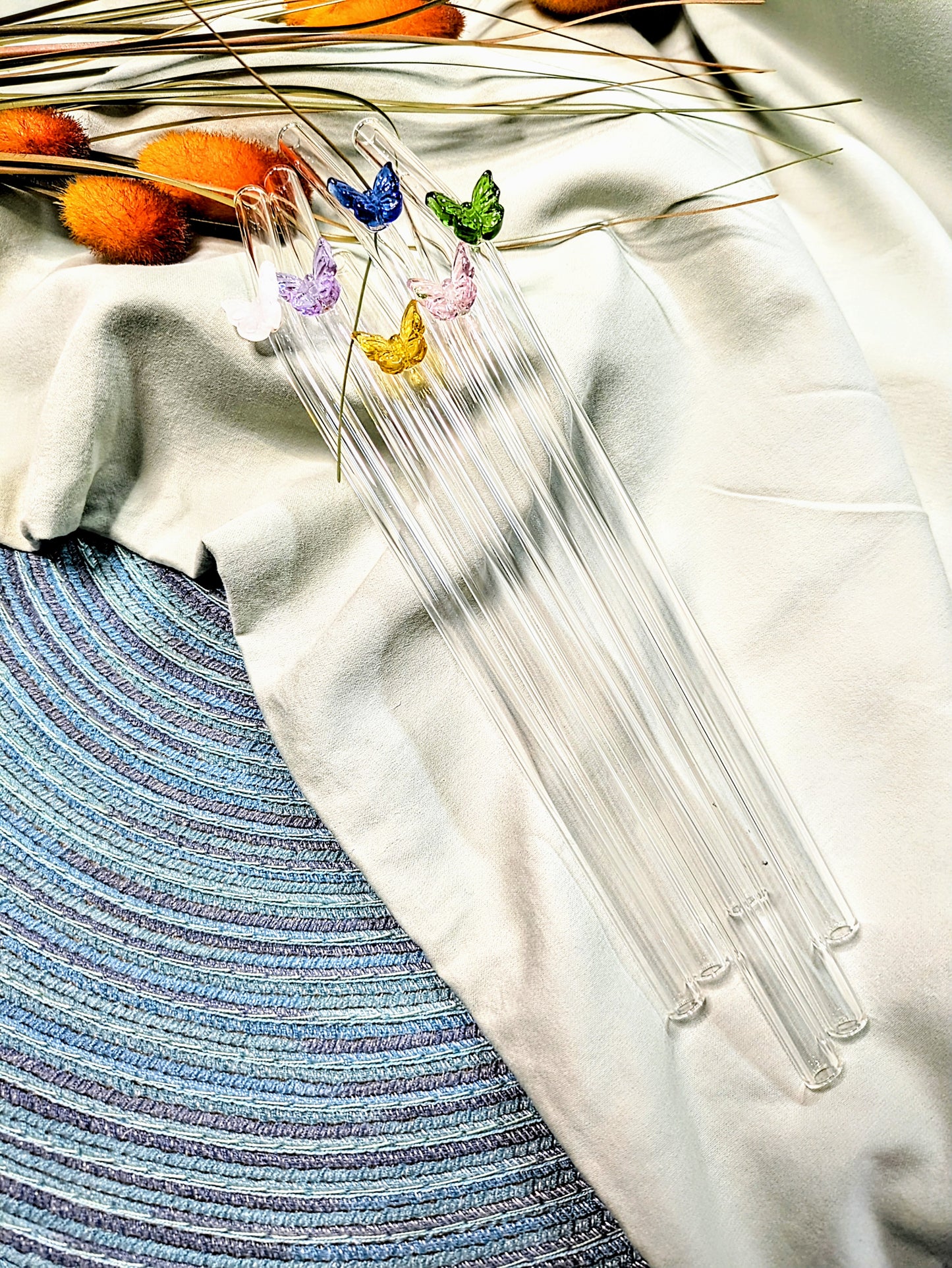 Butterfly Straws