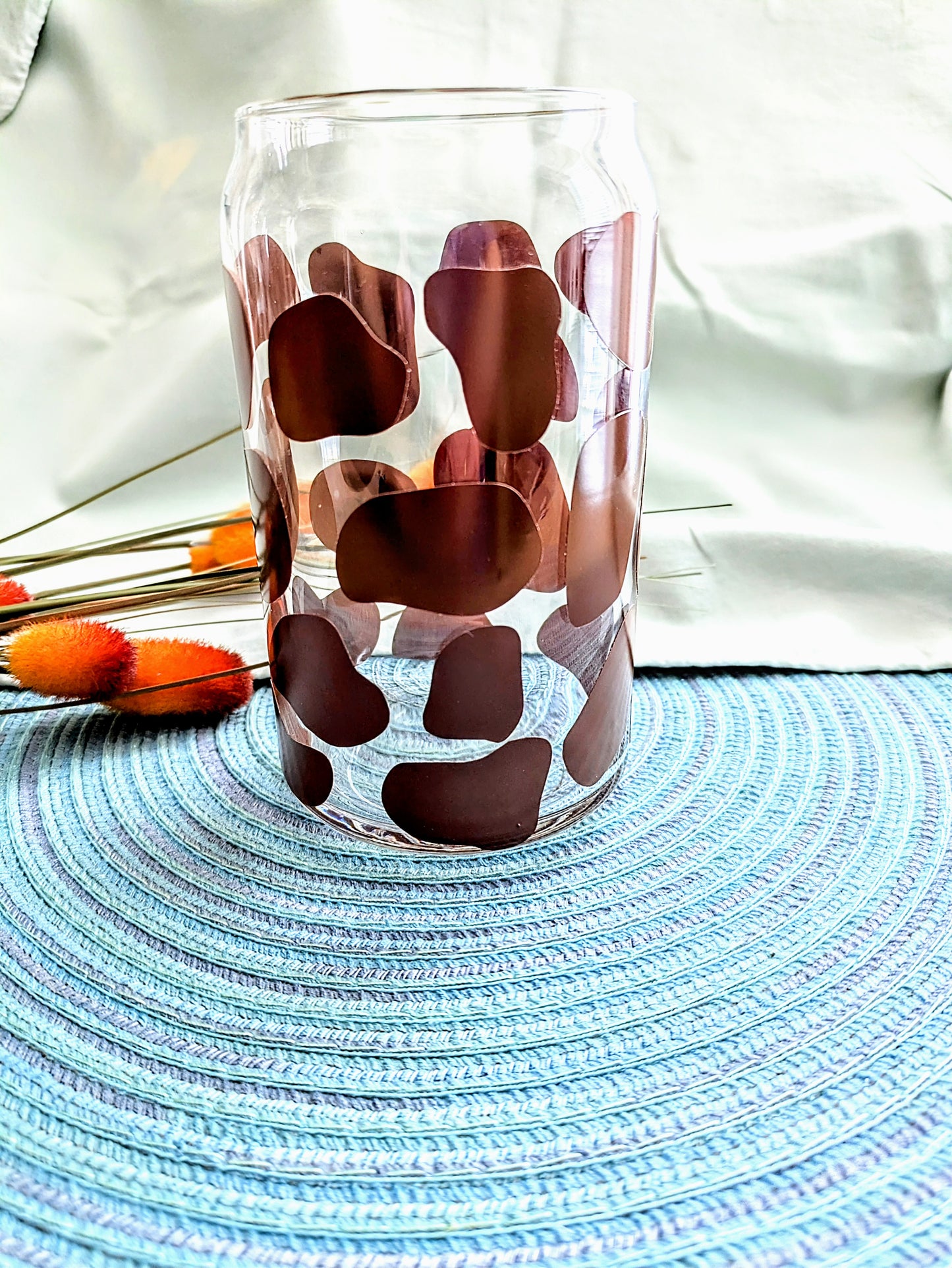 Brown Cow Print