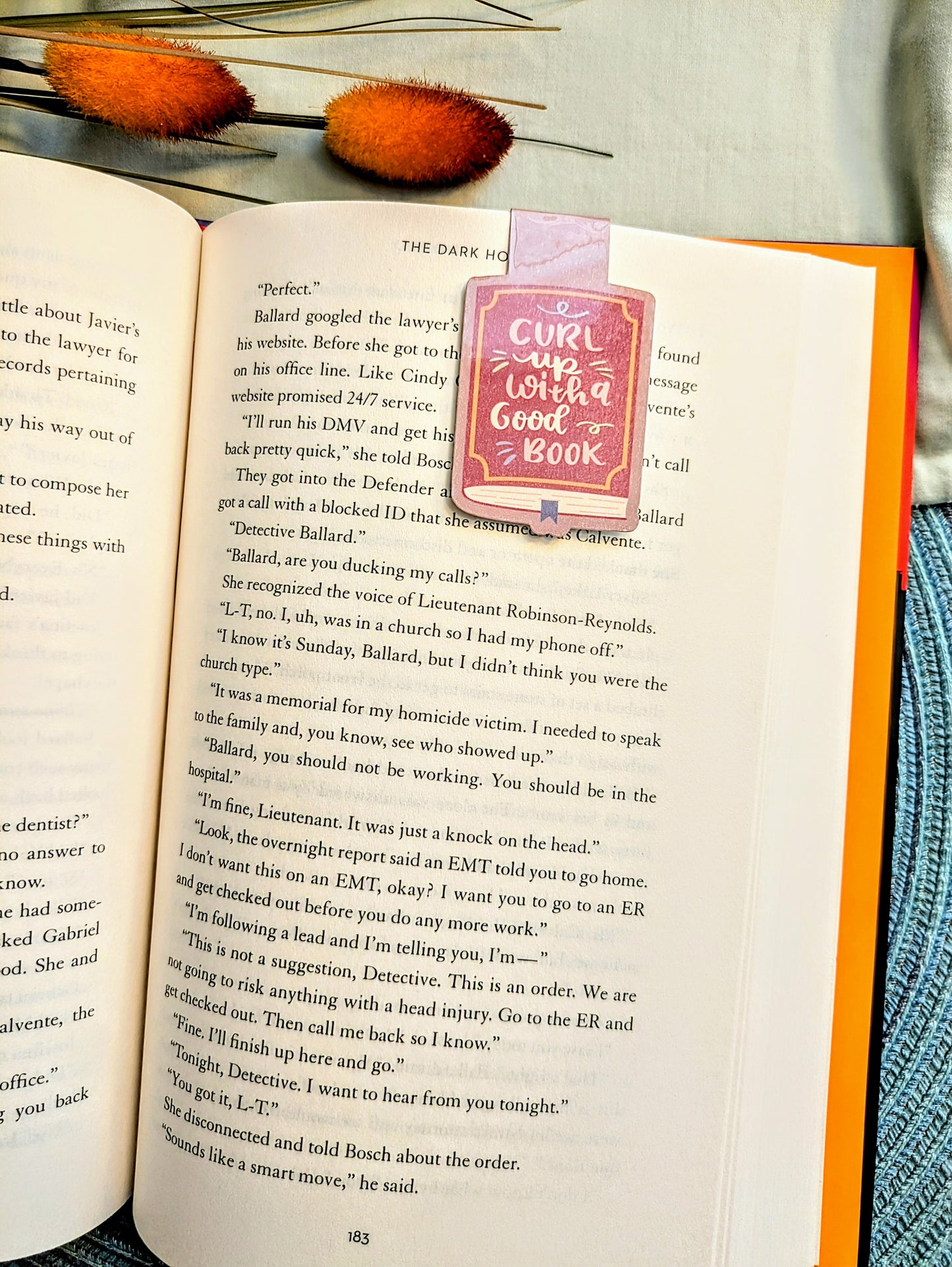 "Curl Up With A Good Book"