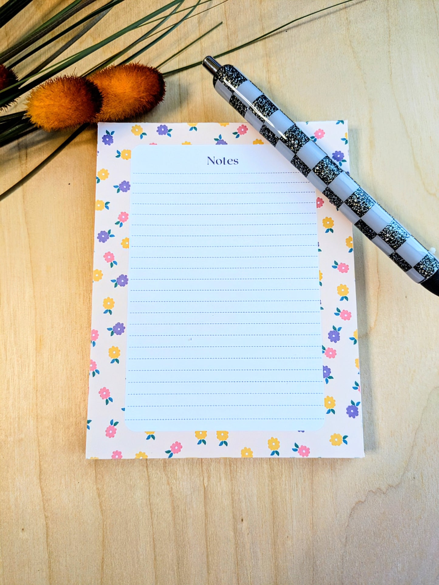 "Plenty of Petals" Notepad