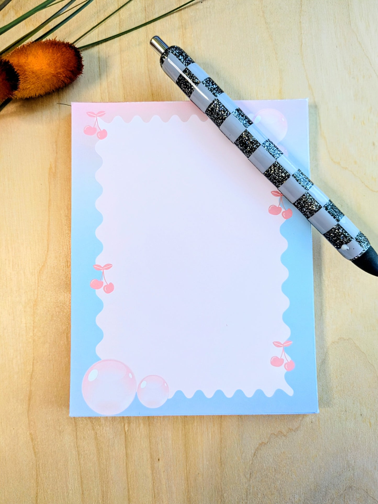 "Cherries Please" Notepad