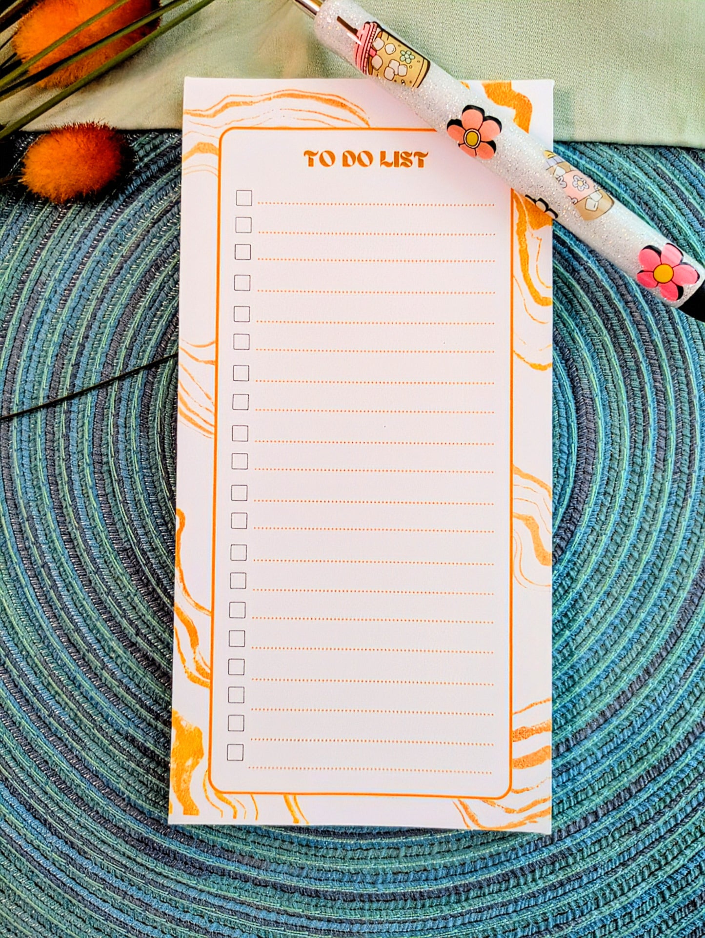 "Goldleaf Marble" Notepad