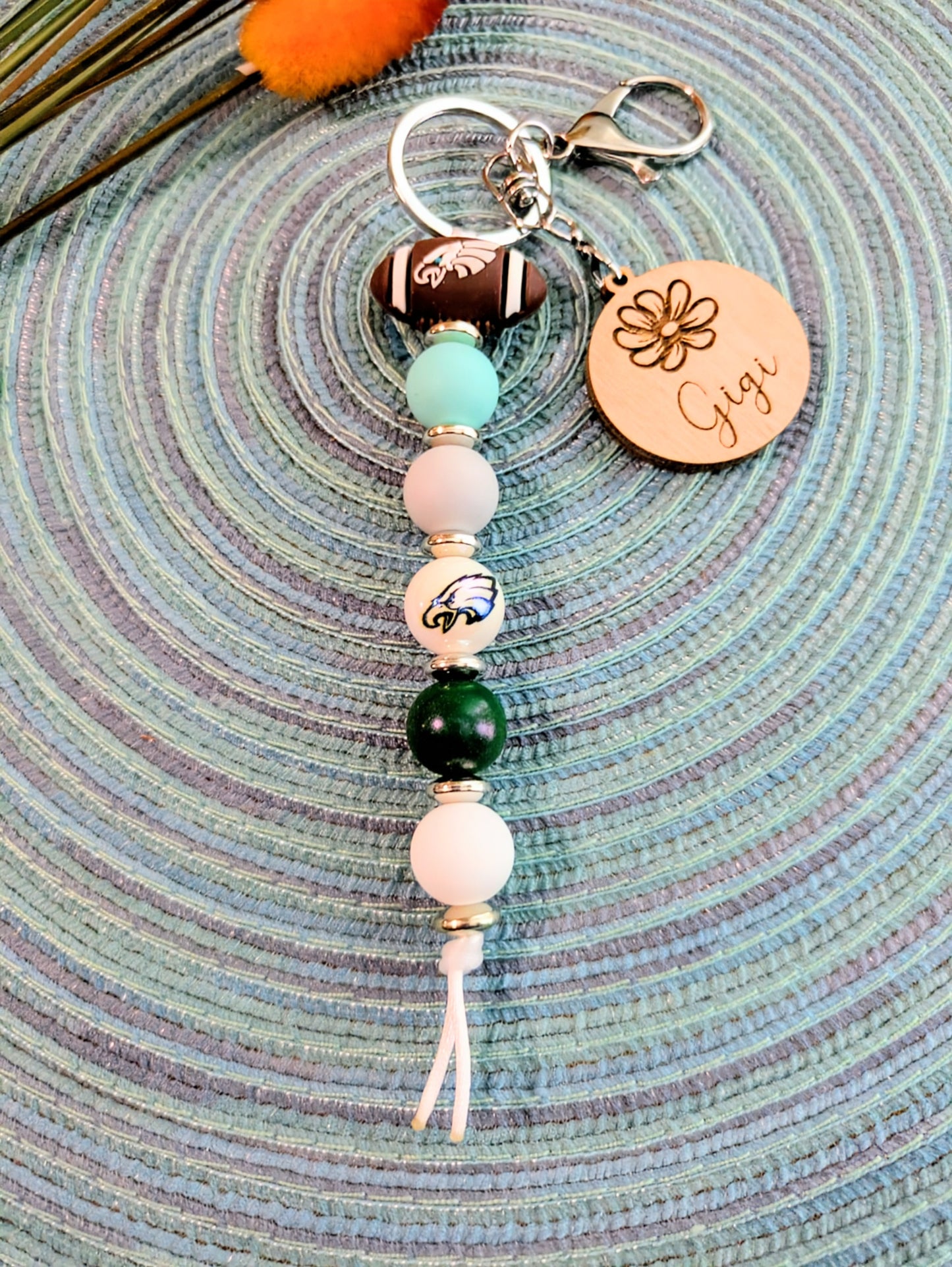 "Go Birds" Keychain