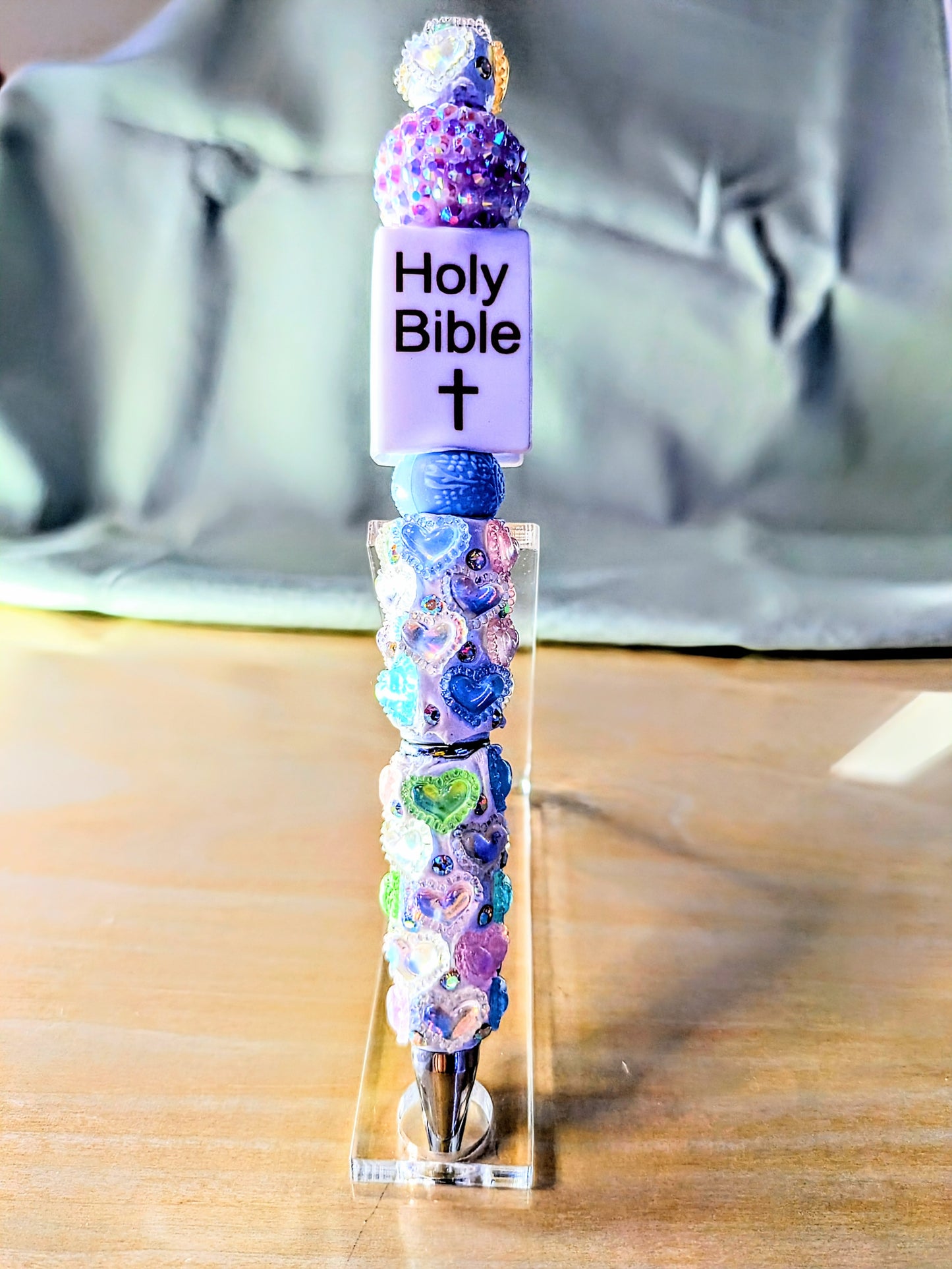 "Holy Bible" Bling Pen