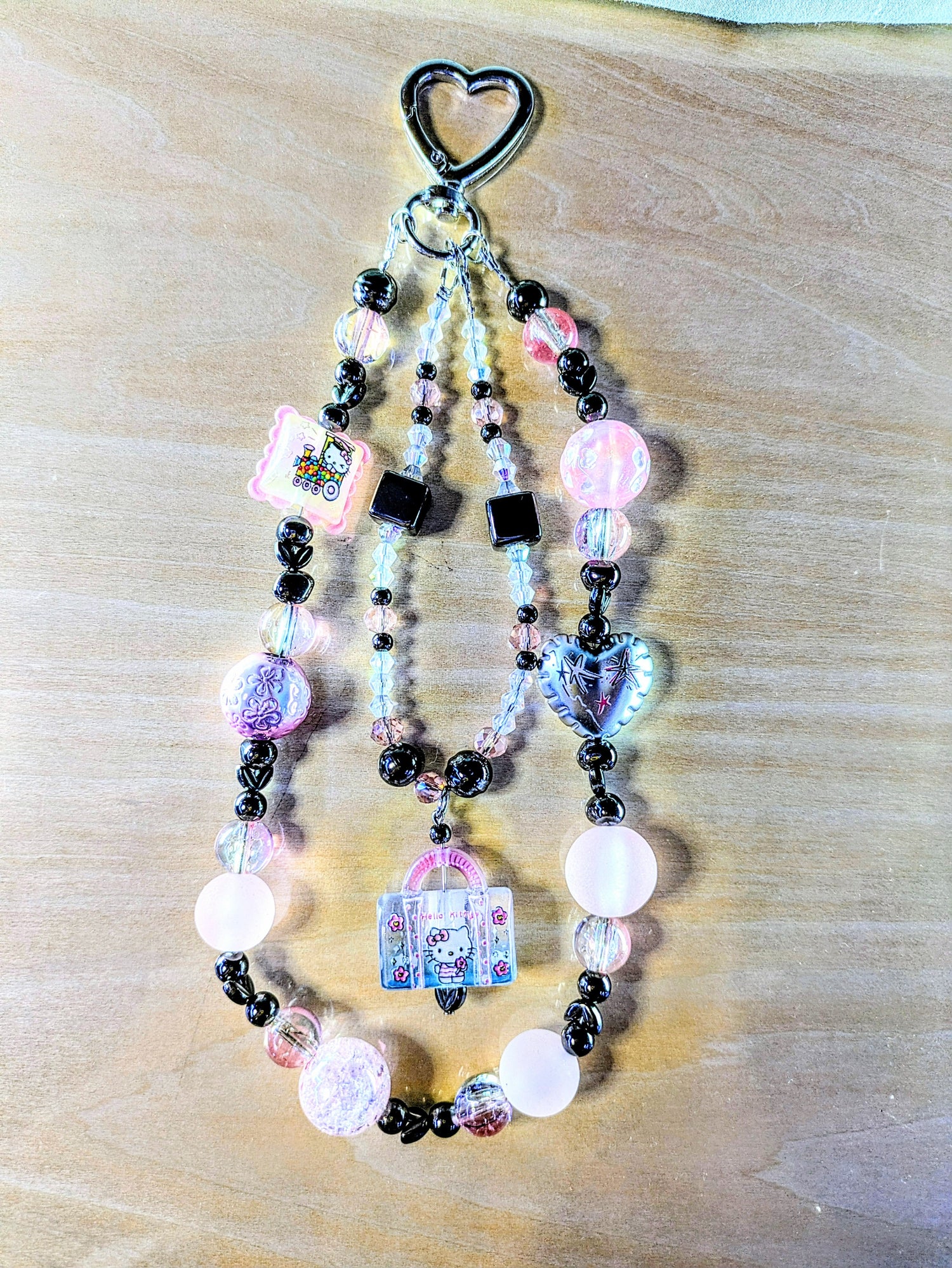 Beaded Handbag Keychains