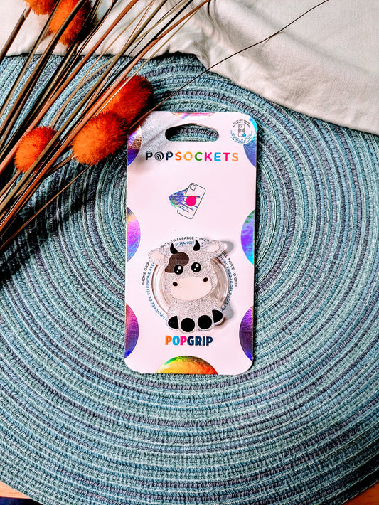 Sitting Cow Popsocket