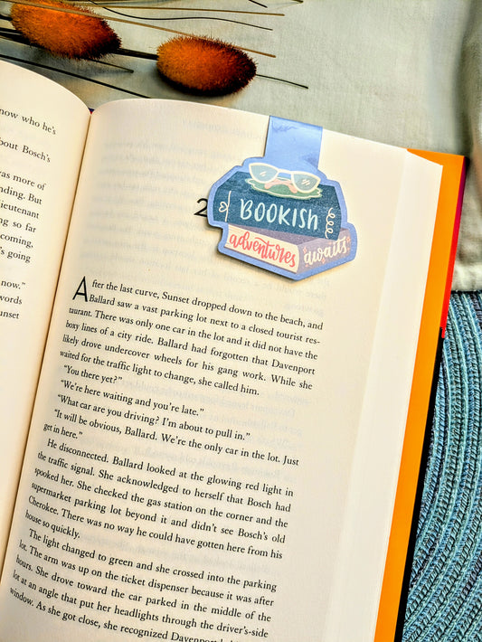 "Bookish Adventures Awaits"
