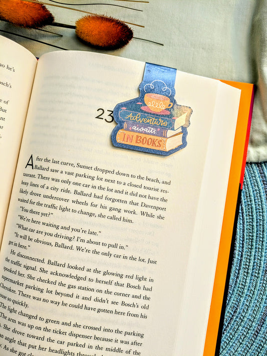 "Adventure Awaits in Books"