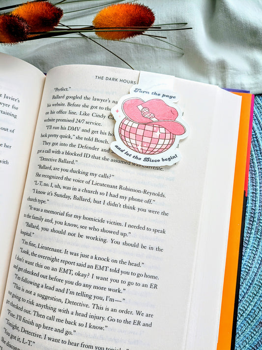 "Turn the Page and Let the Disco Begin"