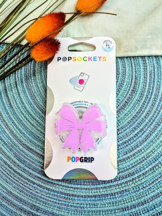 Purple Coquette Bow