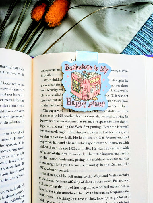 "Bookstore Is My Happy Place"