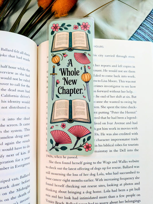 "A Whole New Chapter Too"