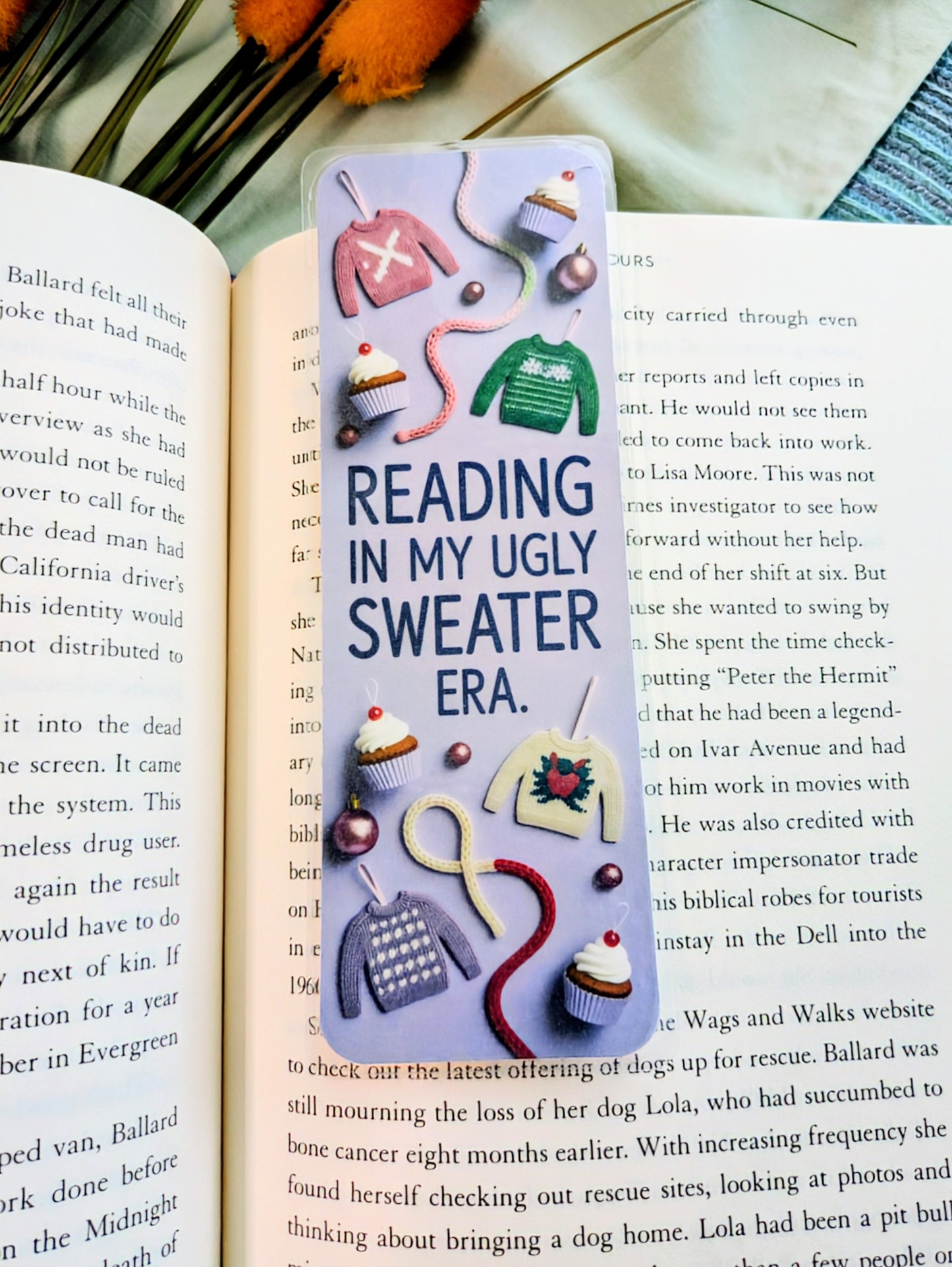 "Reading in my Ugly Sweater Era"