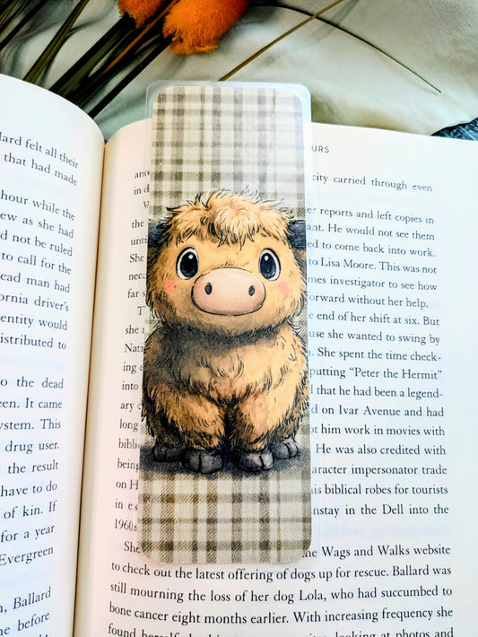 "Curl up with a Highland Cow"