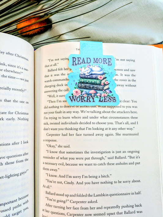 "Read More Worry Less"