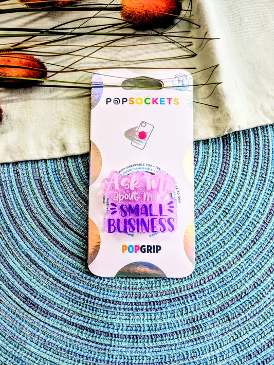 "Ask Me About My Small Business"