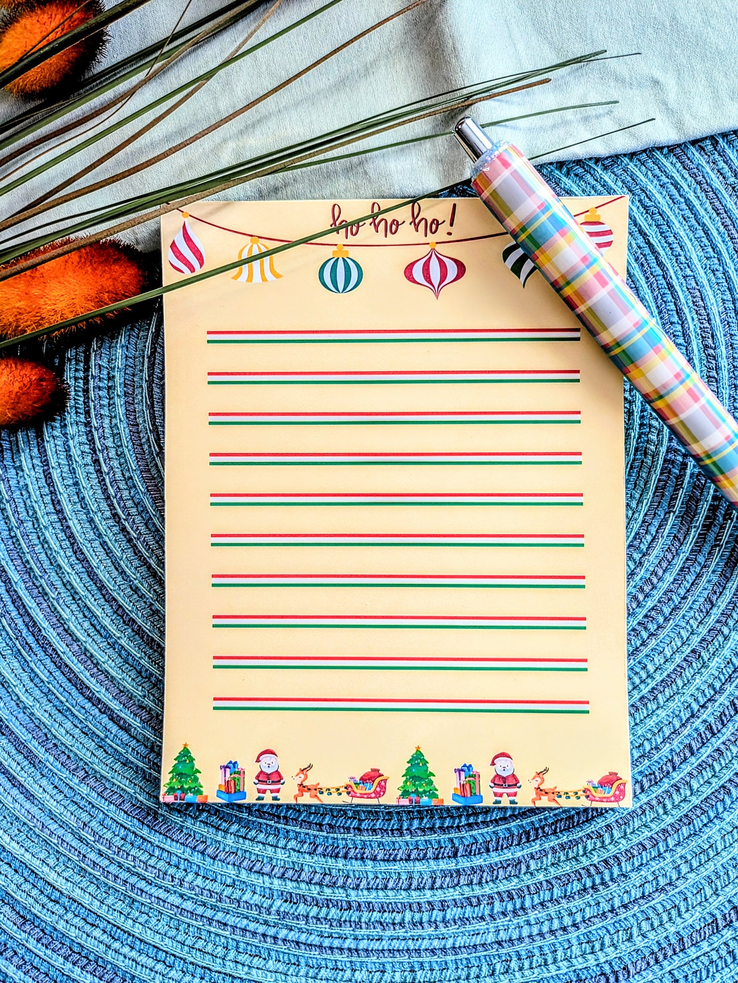 "Xmas Cheer" Notepad
