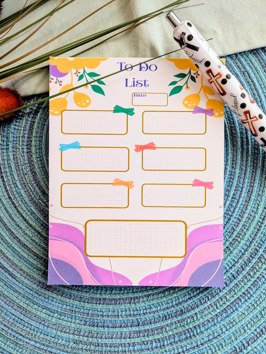 "Bow Tie Me" To Do List Notepad