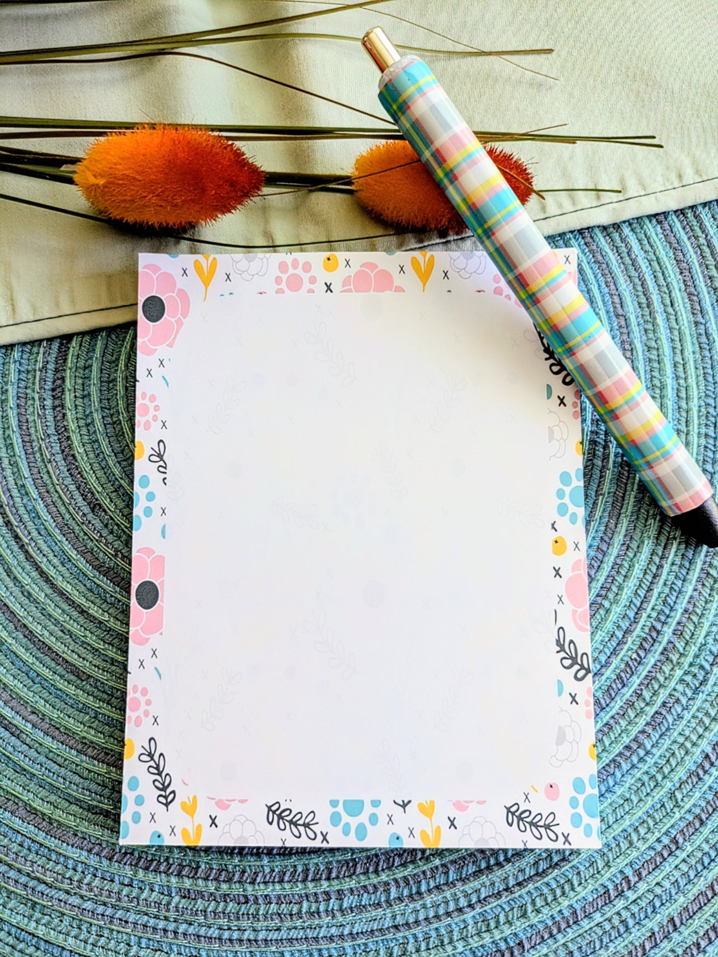 "Lavender Flowers" Notepad