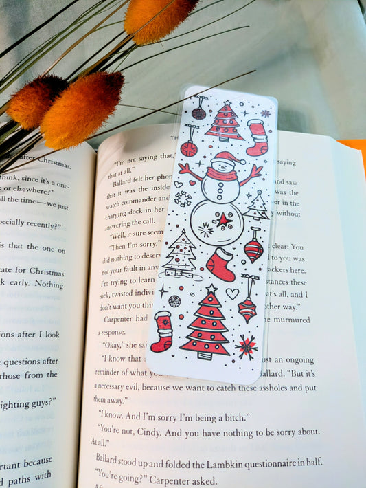 "Reading With My Snow Buddy"