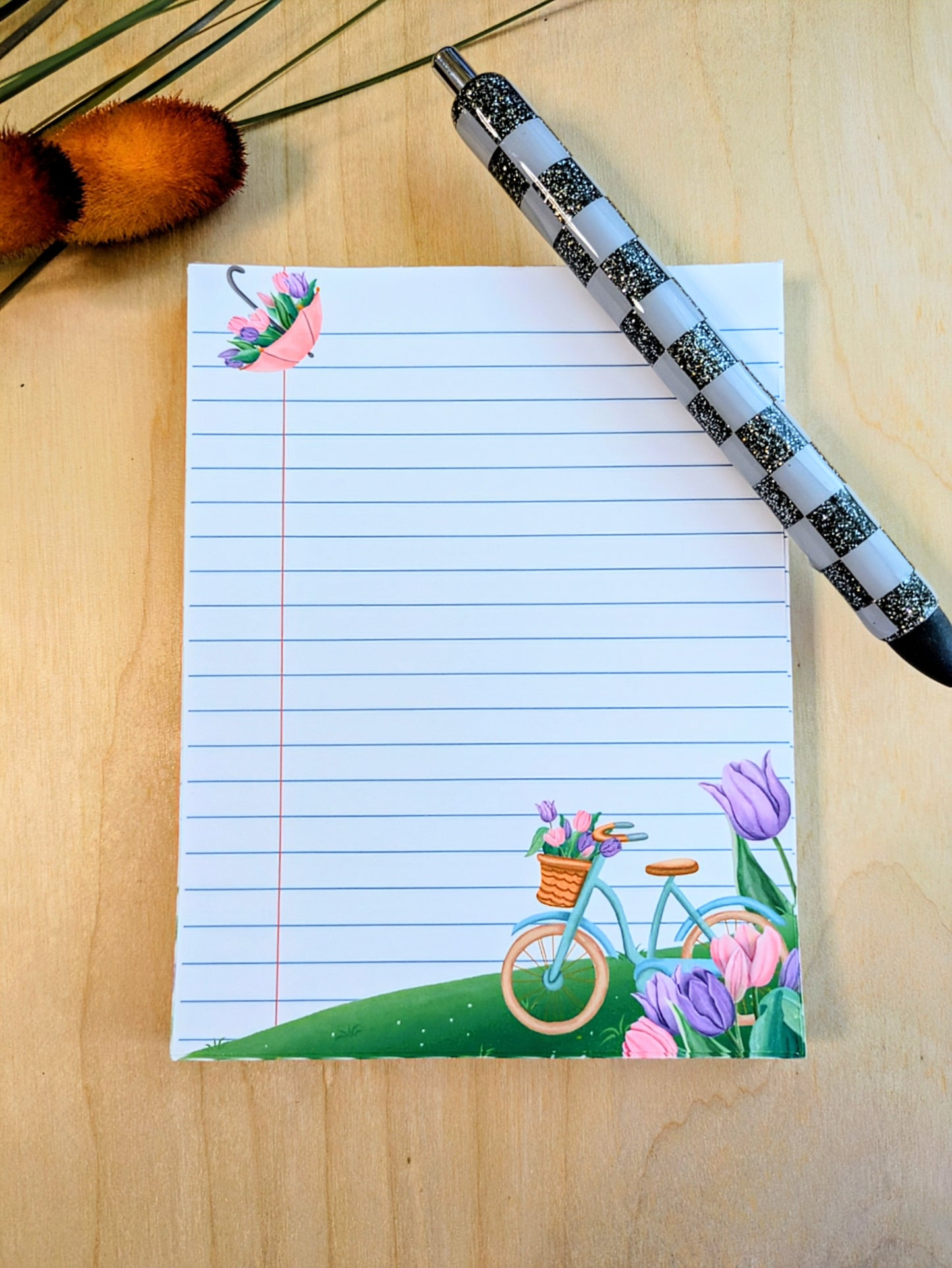 "Spring Forward" Notepad