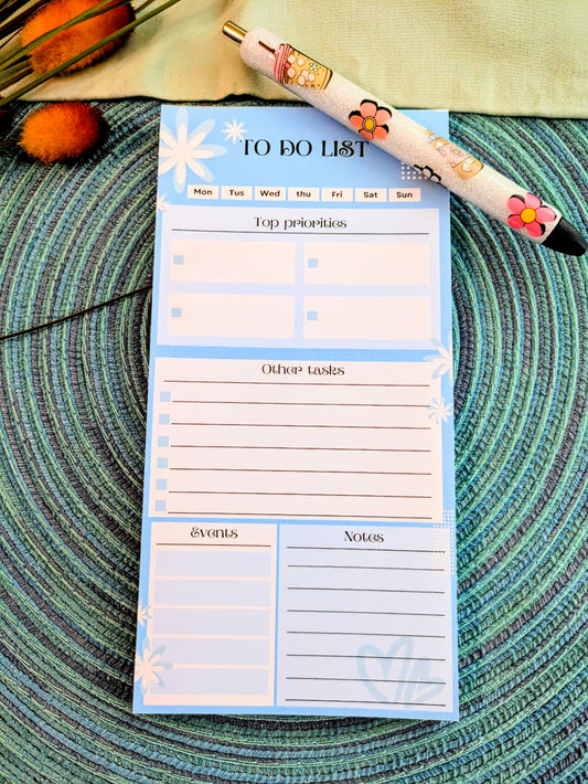 "Deep Into The Blues" Notepad