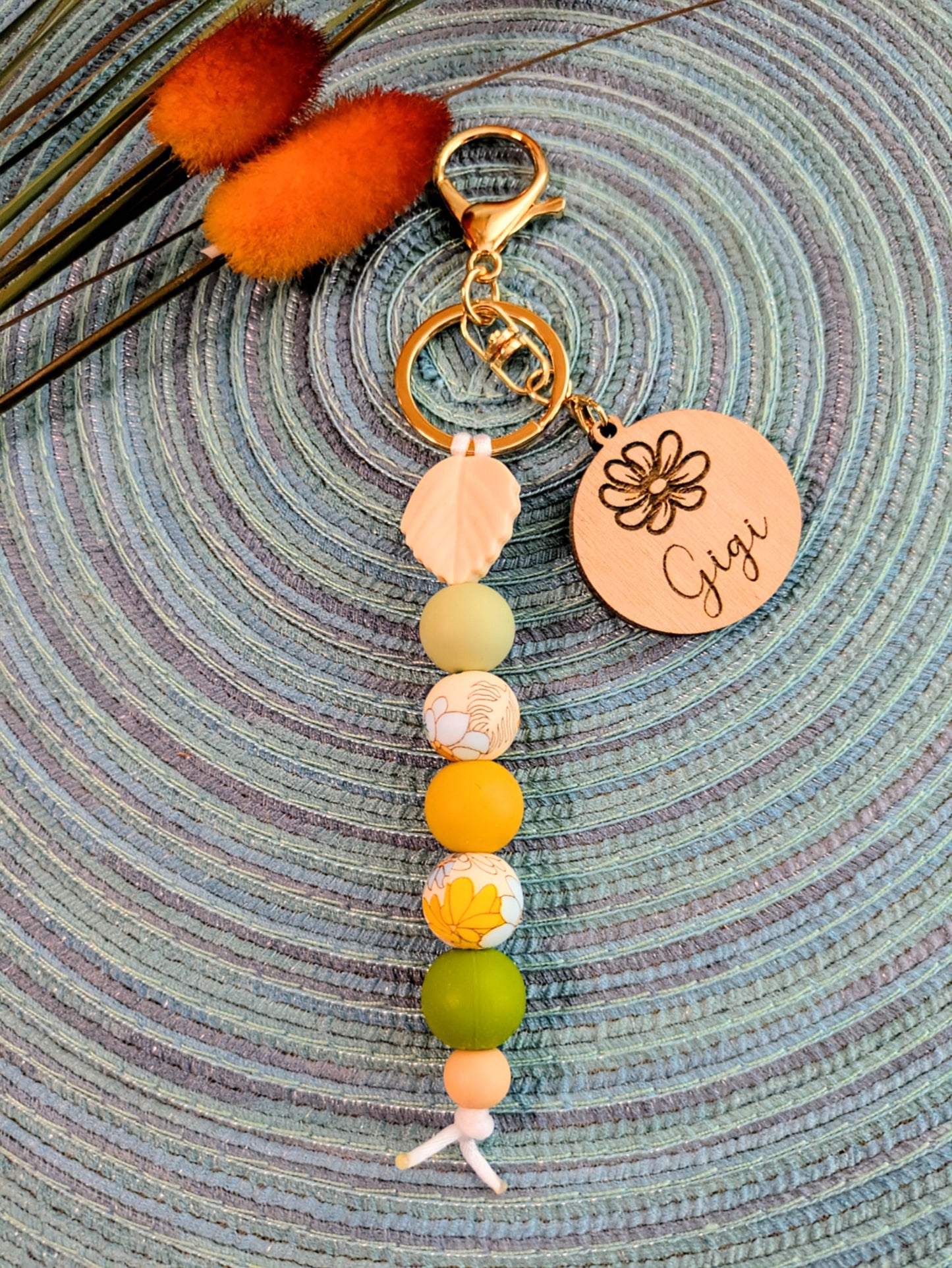 "Falling Leaves" Keychain
