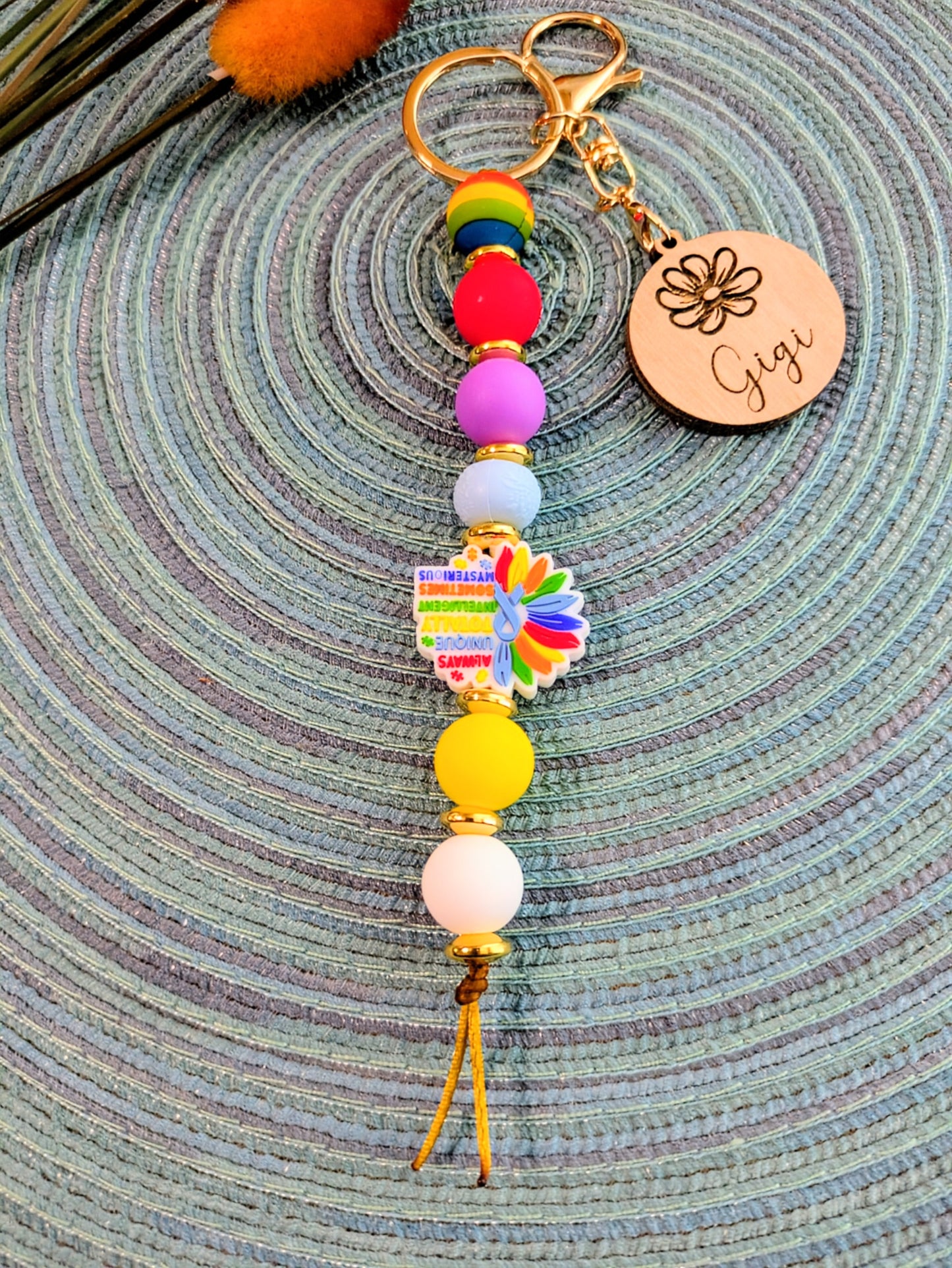 "AUSTISM Awareness" Keychain