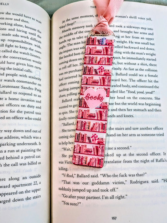 Books upon Books Bookmark