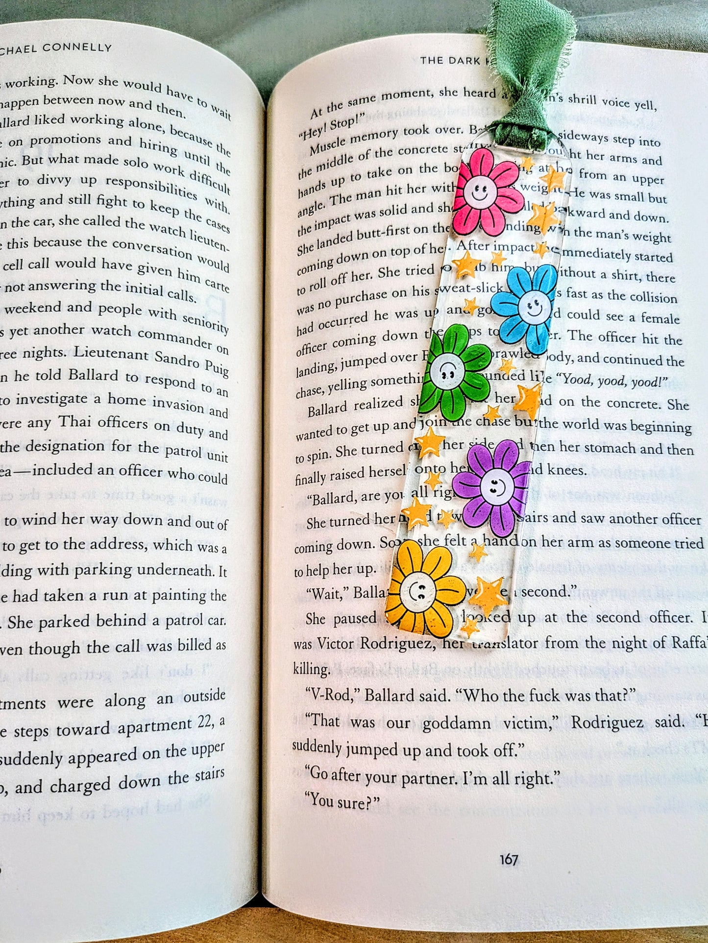 Smiley Daisies Bookmark