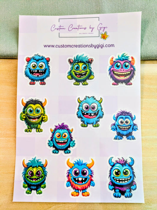 Monster-ly Sticker Sheet