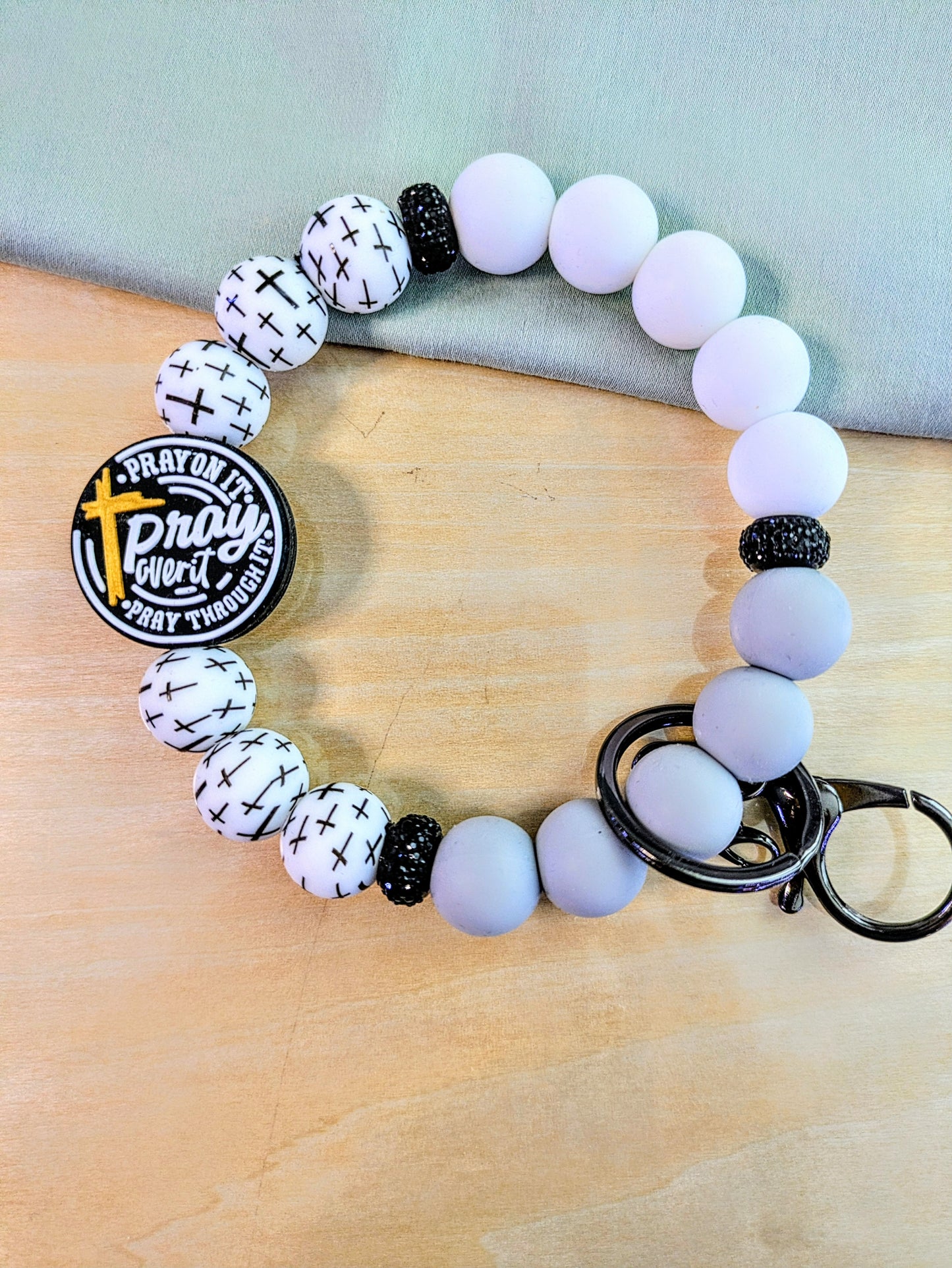 "Pray on It" Wristlet
