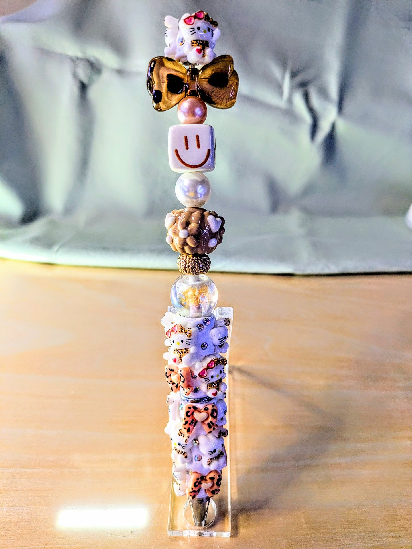 "Leopard Kitty" Bling Pen