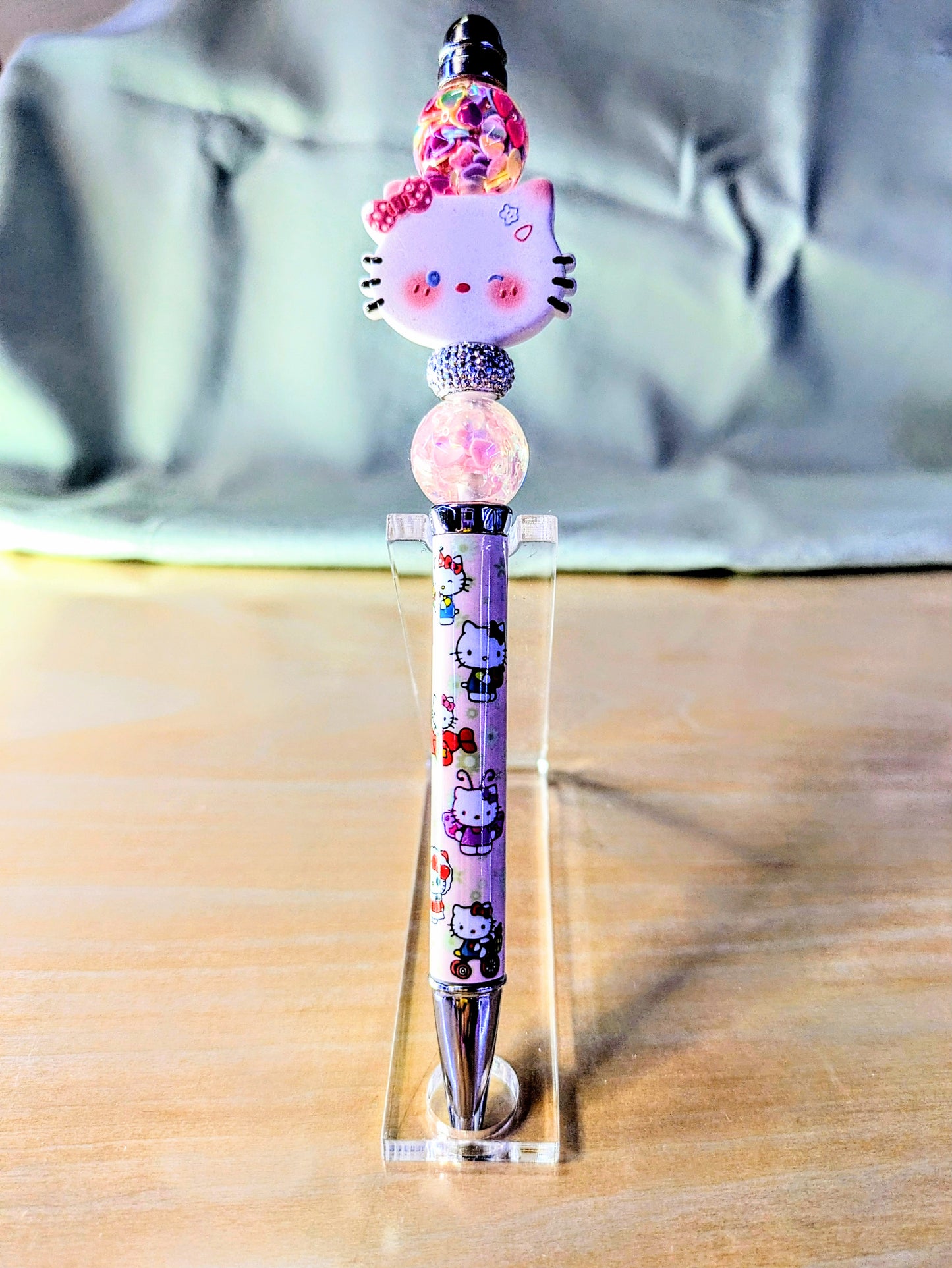 "Rainbow Kitty" Bling Pen