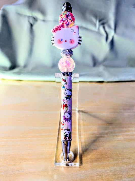 "Rainbow Kitty" Bling Pen