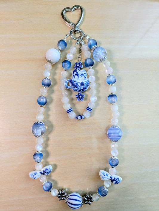 "Asian-style Chinoiserie" Keychain